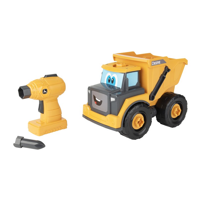 TOMY INTERNATIONAL John Deere Toys 47508 Build-A-Buddy Dump Truck, 18 months and Up HOUSEWARES TOMY INTERNATIONAL