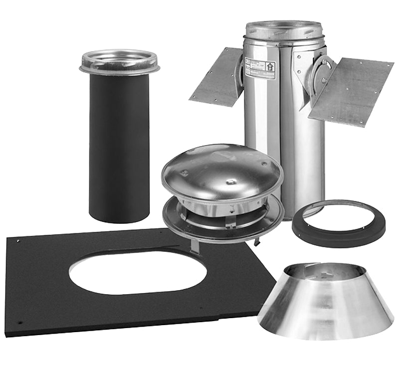 SELKIRK Selkirk 208621 Ceiling Support Kit, Pitched, Stainless Steel