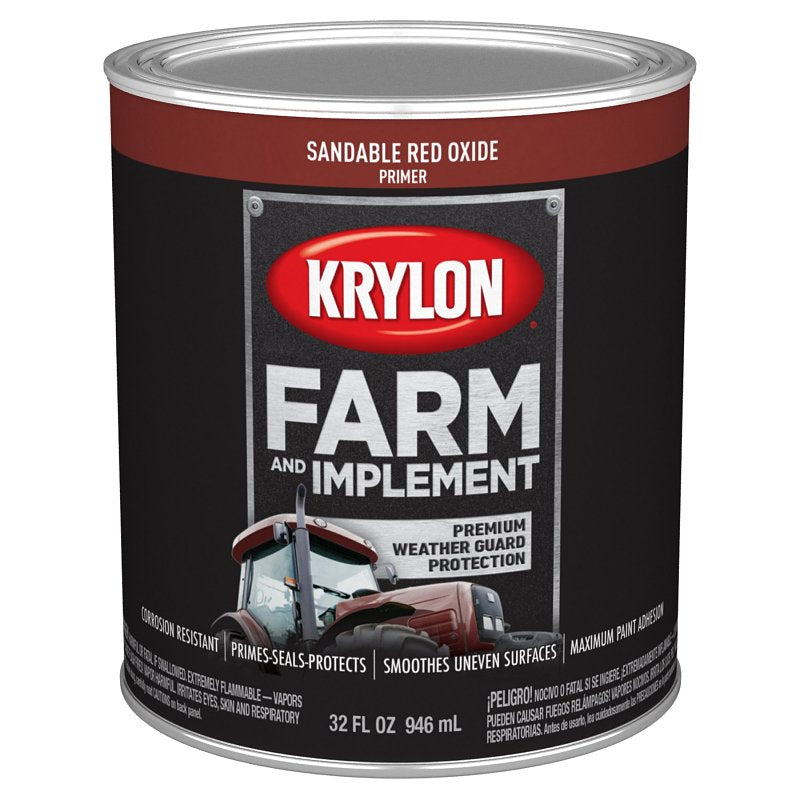 KRYLON PRIMER SANDABLE RED OXIDE 1QT