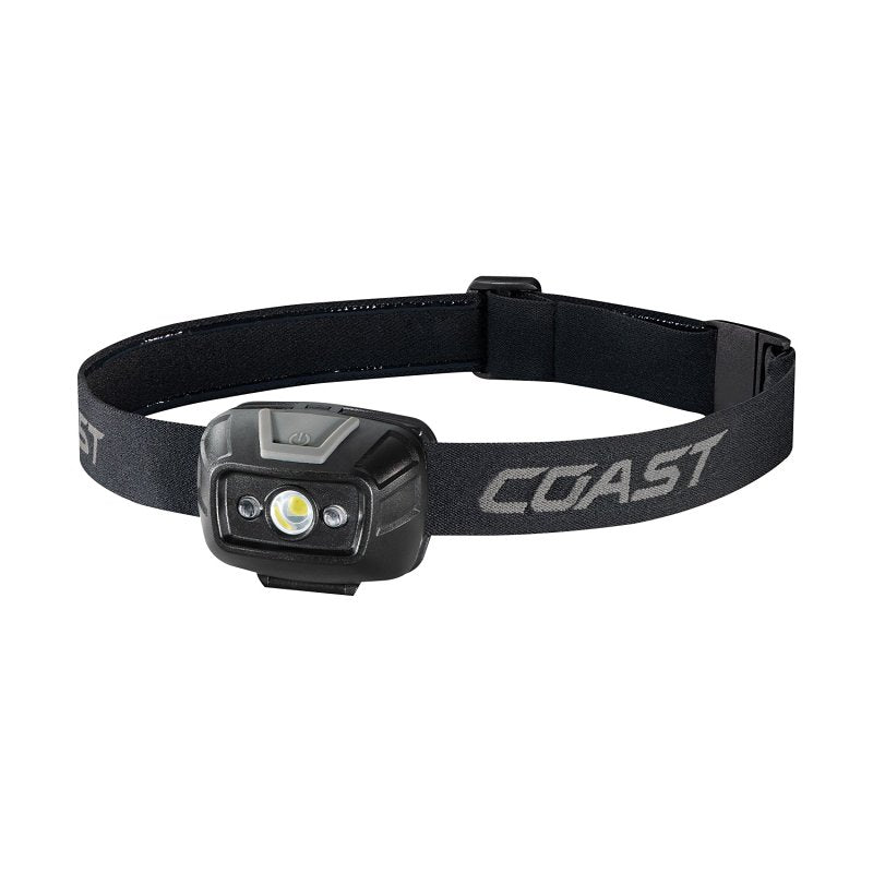 COAST Coast FL20R Rechargeable Dual Color Headlight, AAA Battery, LED Lamp, 52 Lumens Low, 265 Lumens Medium, 430 Lumens High ELECTRICAL COAST