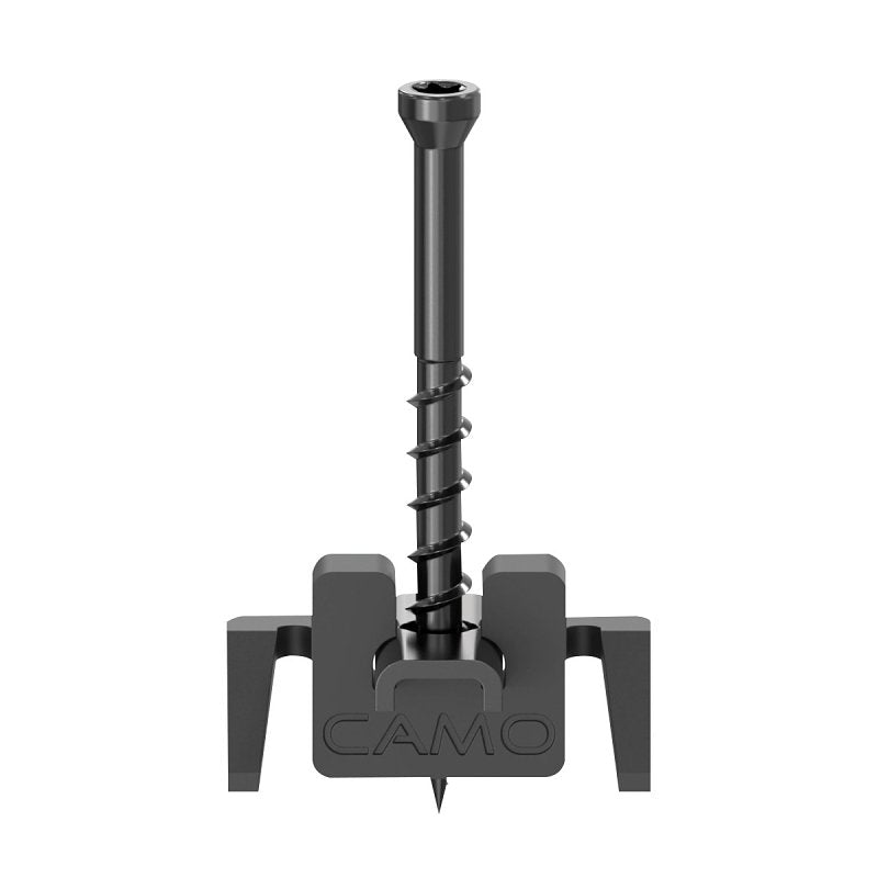 CAMO Camo Wedge 0344656S Universal Deck Clip, 1-1/2 in L, Stainless Steel, Torx Drive