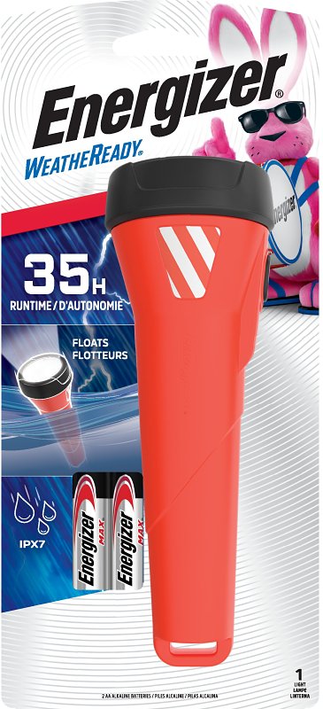 ENERGIZER BATTERY Energizer WRWP21E Floating Light, AA Battery, Alkaline Battery, LED Lamp, 55 Lumens Lumens, 125 m Beam Distance ELECTRICAL ENERGIZER BATTERY