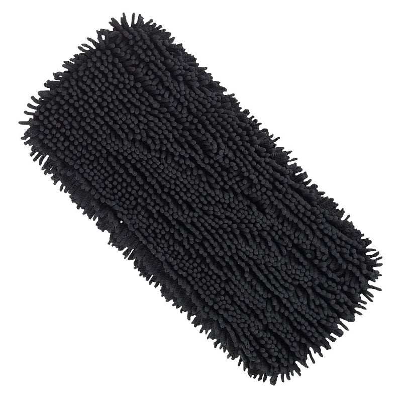 THE LIBMAN COMPANY Libman 927 Extra Large Microfiber Dust Mop Refill, 9 in W Head, 18 in L Head, Microfiber Head, Cut End, Black