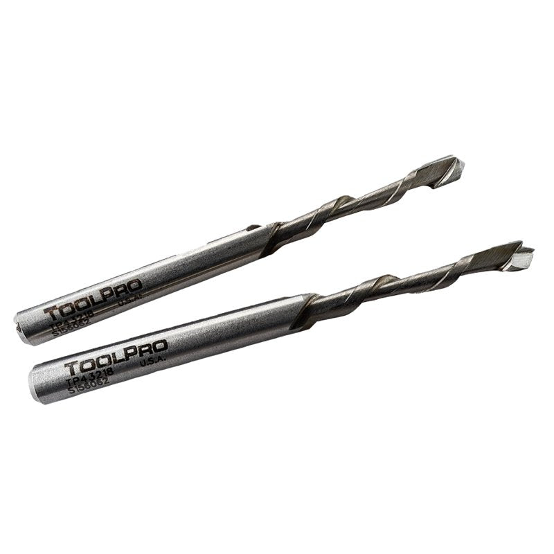 TOOLPRO Toolpro TP43218 Cutout Bit, 3/16 in Dia, Spiral Flute, Straight Shank TOOLS TOOLPRO
