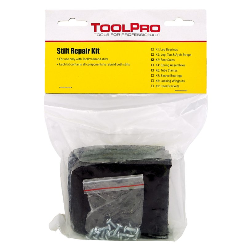TOOLPRO Toolpro TP02453 Stilt Repair Kit, For: Toolpro Stilts