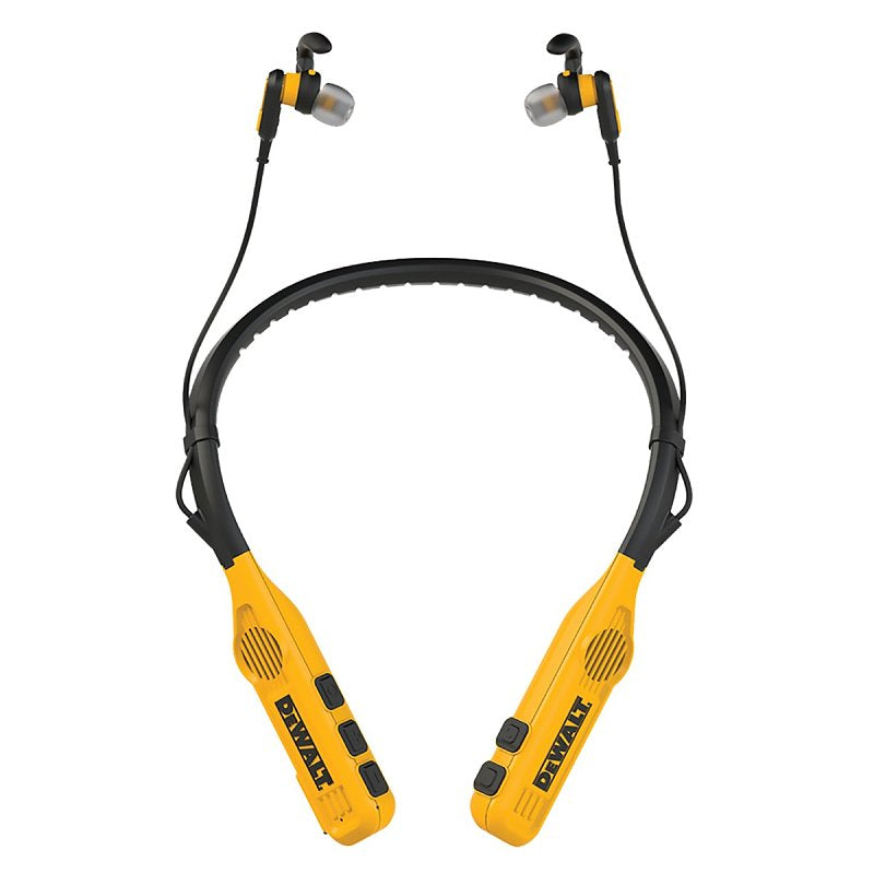 DEWALT DEWALT 190 2093 DW2 Wireless Headphones, Black/Yellow