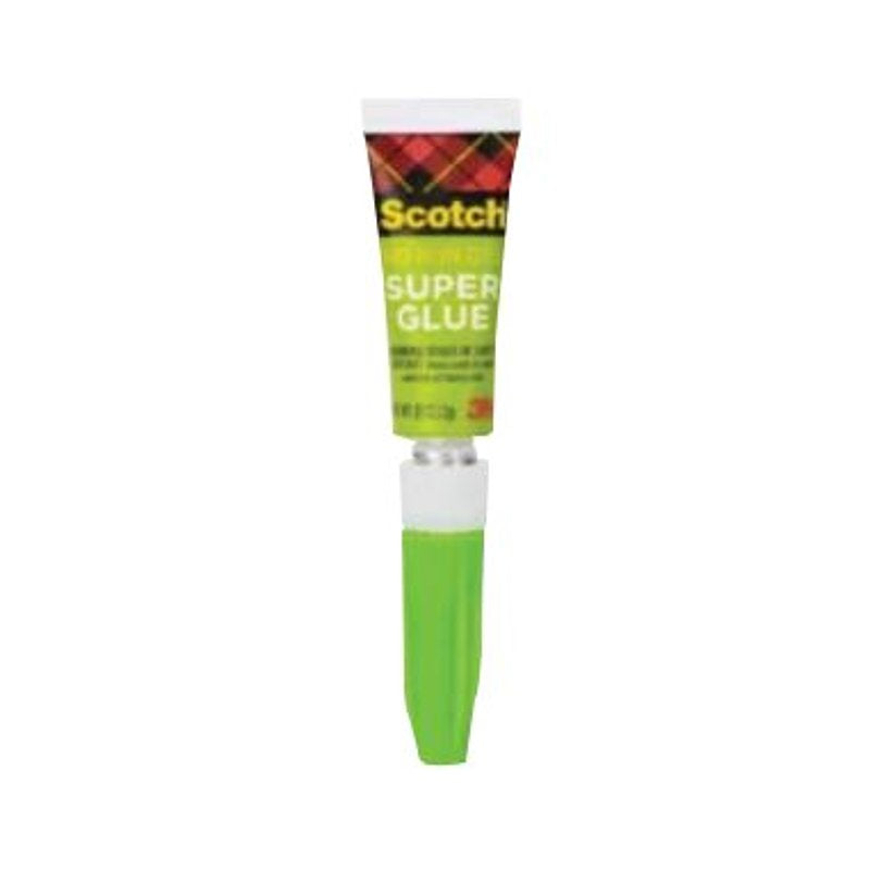 SCOTCH Scotch AD113 Super Glue, Gel, Transparent, 0.07 oz Tube