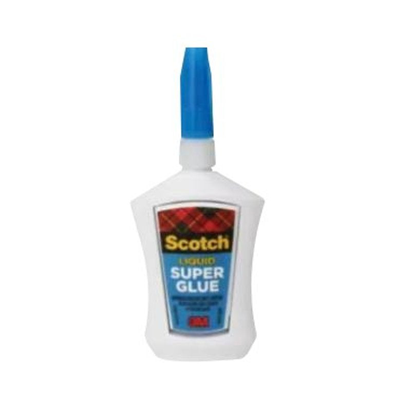 SCOTCH Scotch CBGNHW011136 Super Glue, Liquid, Transparent, 0.14 oz Bottle PAINT SCOTCH