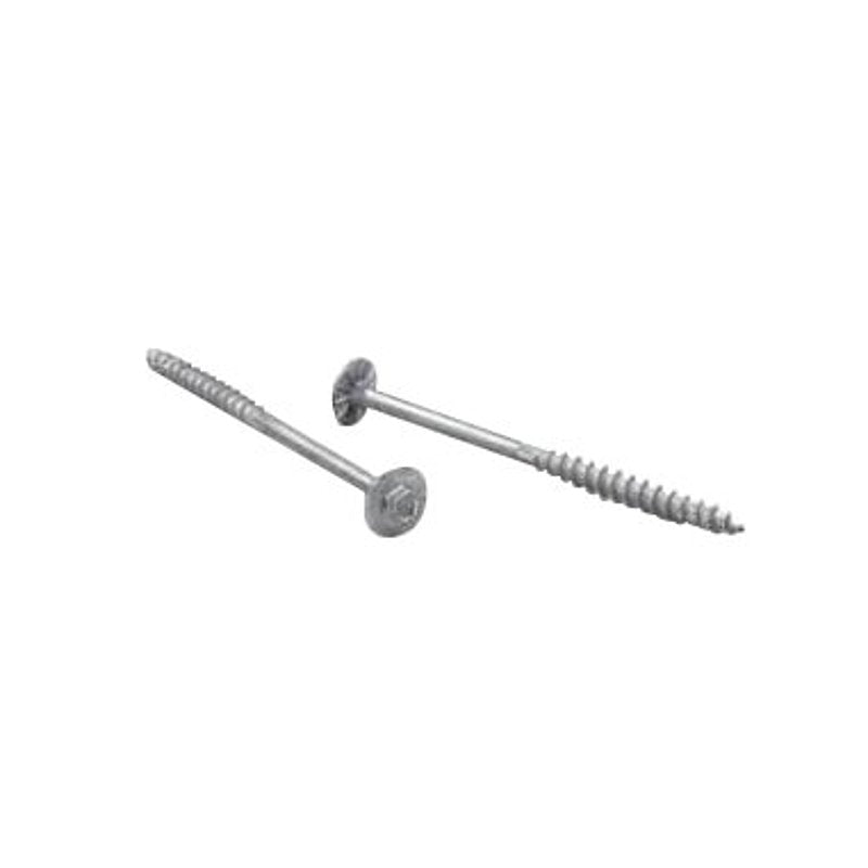 SIMPSON STRONG-TIE Simpson Strong-Tie SDWH27400G Screw, 0.276 in Thread, 4 in L, Serrated Thread, Washer Head, Hex Drive, Saw Tooth Point HARDWARE & FARM SUPPLIES SIMPSON STRONG-TIE