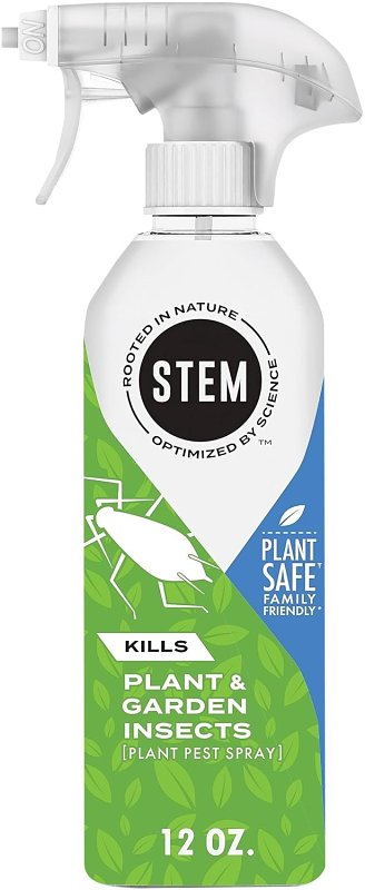 STEM Stem 3767 Plant and Garden Insecticide, Liquid, Spray Application, Indoor, Outdoor, 12 oz Bottle LAWN & GARDEN STEM