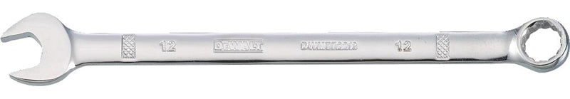DEWALT DEWALT DWMT72213OSP Combination Wrench, Metric, 12 mm Head, 6-27/32 in L, 12-Point, Steel, Chrome-Plated TOOLS DEWALT