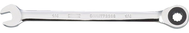 DEWALT DEWALT DWMT72288OSP Combination Wrench, SAE, 1/4 in Head, 3-17/32 in L, 12-Point, Steel, Chrome-Plated TOOLS DEWALT