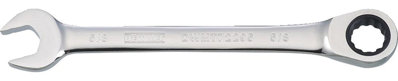 DEWALT DEWALT DWMT72295OSP Combination Wrench, SAE, 5/8 in Head, 7-15/16 in L, 12-Point, Steel, Chrome-Plated TOOLS DEWALT