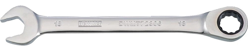 DEWALT DEWALT DWMT72306OSP Combination Wrench, Metric, 18 mm Head, 9-7/32 in L, 12-Point, Steel, Chrome-Plated TOOLS DEWALT