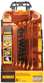 DEWALT DEWALT DWMT73810 Combination Wrench Set, 8-Piece, Steel, Polished Chrome, Specifications: Metric Measurement TOOLS DEWALT