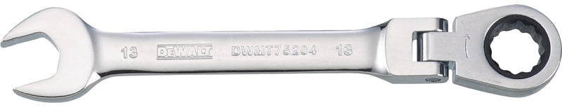 DEWALT DEWALT DWMT75204OSP Combination Wrench, Metric, 13 mm Head, 6-1/16 in L, 12-Point, Steel, Chrome-Plated