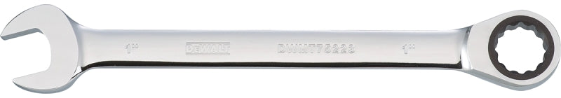 DEWALT DEWALT DWMT75223OSP Combination Wrench, SAE, 1 in Head, 12-13/16 in L, 12-Point, Steel, Chrome-Plated TOOLS DEWALT