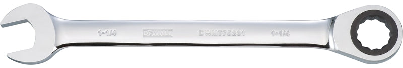 DEWALT DEWALT DWMT75231OSP Combination Wrench, SAE, 1-1/4 in Head, 16-23/32 in L, 12-Point, Steel, Chrome-Plated TOOLS DEWALT