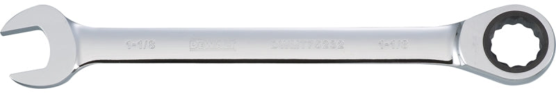DEWALT DEWALT DWMT75232OSP Combination Wrench, SAE, 1-1/8 in Head, 14-1/8 in L, 12-Point, Steel, Chrome-Plated TOOLS DEWALT