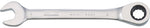 DEWALT DEWALT DWMT75256OSP Combination Wrench, Metric, 8 mm Head, 4-3/8 in L, 12-Point, Steel, Chrome-Plated TOOLS DEWALT