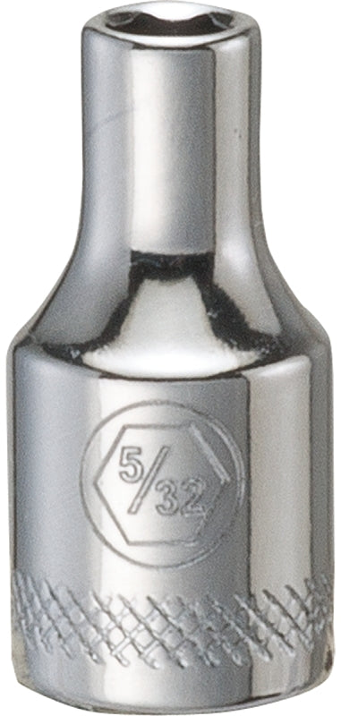 DEWALT DEWALT DWMT86021OSP Drive Hand Socket, 5/32 in Socket, 1/4 in Drive, 6-Point, Steel, Polished Chrome Vanadium TOOLS DEWALT