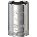 DEWALT DEWALT DWMT86448OSP Drive Hand Socket, 11/16 in Socket, 1/2 in Drive, 6-Point, Steel, Polished Chrome Vanadium TOOLS DEWALT