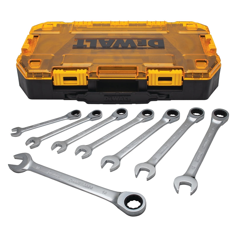 DEWALT DEWALT DWMT74734 Wrench Set, 8-Piece, Specifications: Metric Measurement TOOLS DEWALT