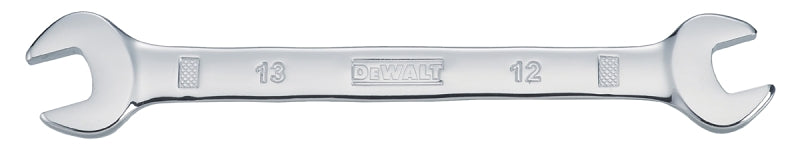DEWALT DEWALT DWMT75433OSP Open End Wrench, Metric, 12 x 13 mm Head, 6-5/32 in L, Polished Chrome-Plated