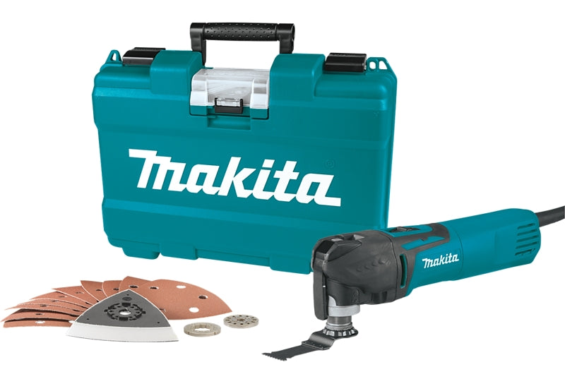 MAKITA Makita TM3010CX1 Multi-Tool Kit, 3 A, 6000 to 20,000 opm, 3.2 deg Oscillating TOOLS MAKITA