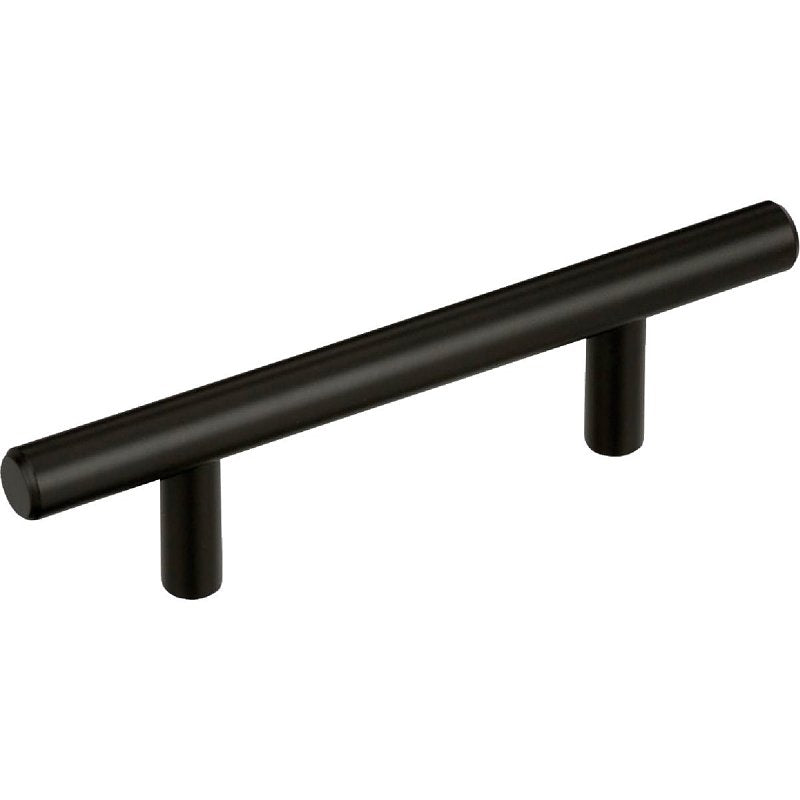 AMEROCK Amerock 5PK40515BBR T-Bar Pull, 5-3/8 in L Handle, 1-3/8 in Projection, Carbon Steel, Black Bronze