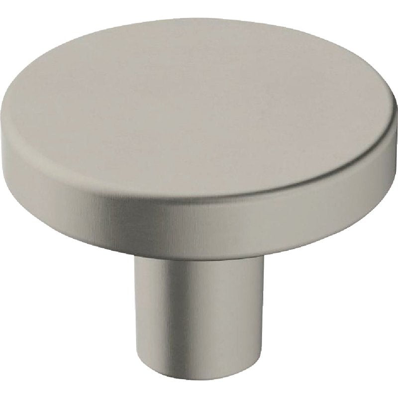 AMEROCK Amerock Versa Series BP36904-G10 Cabinet Knob, 1 in Projection, Zinc, Satin Nickel