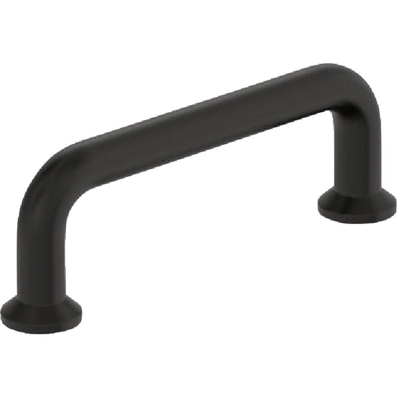 AMEROCK Amerock Factor Series BP37380FB Cabinet Pull, 3-9/16 in L Handle, 1-3/16 in Projection, Zinc, Flat Black HARDWARE & FARM SUPPLIES AMEROCK