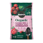 MIRACLE-GRO Miracle-Gro Organic Series 74059430 Raised Bed and Garden Soil, 1.5 cu-ft Bag