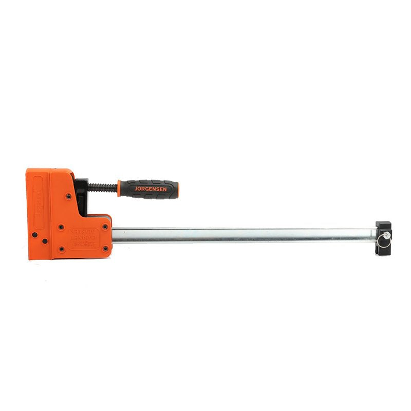 PONY Jorgensen 8018 Jaw Bar Clamp, 1500 lb, 18 in Max Opening Size, 3-7/8 in D Throat, Plastic/Steel Body TOOLS PONY