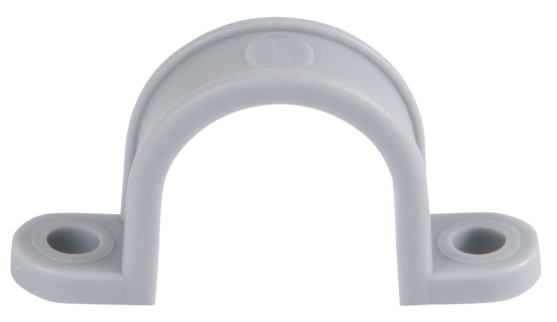 GB Gardner Bender GCC-220 Conduit Strap, 3/4 in, Polyethylene, Gray, 20/PK