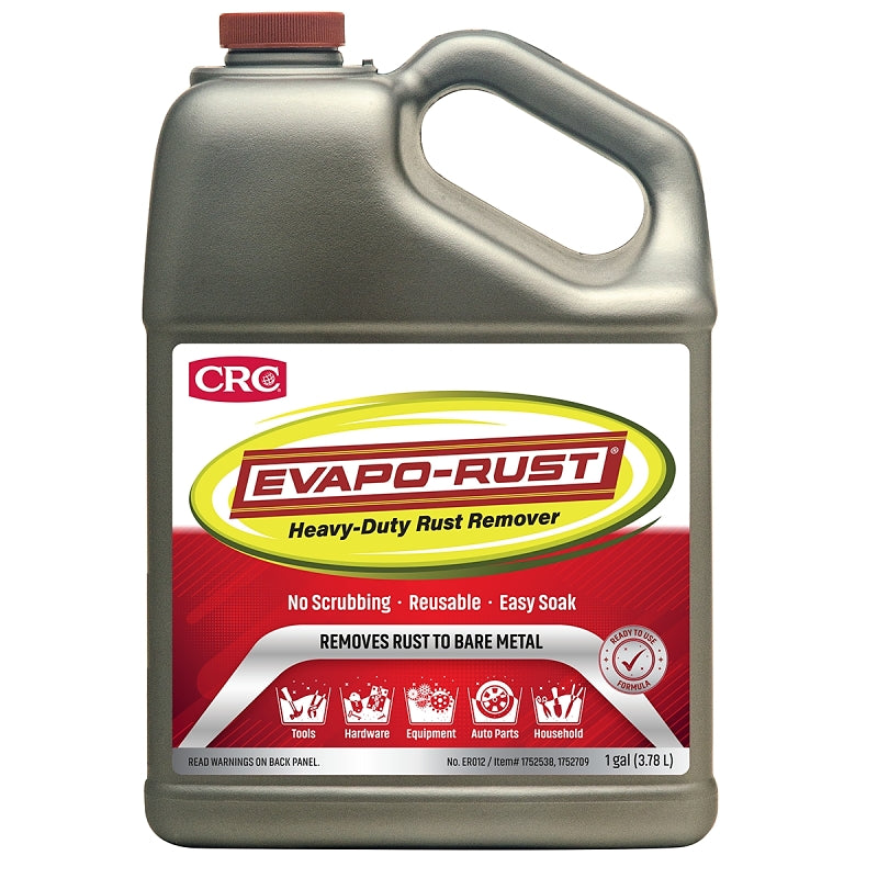 CRC INDUSTRIES Evapo-Rust ER012 Rust Remover, 1 gal, Liquid AUTOMOTIVE CRC INDUSTRIES