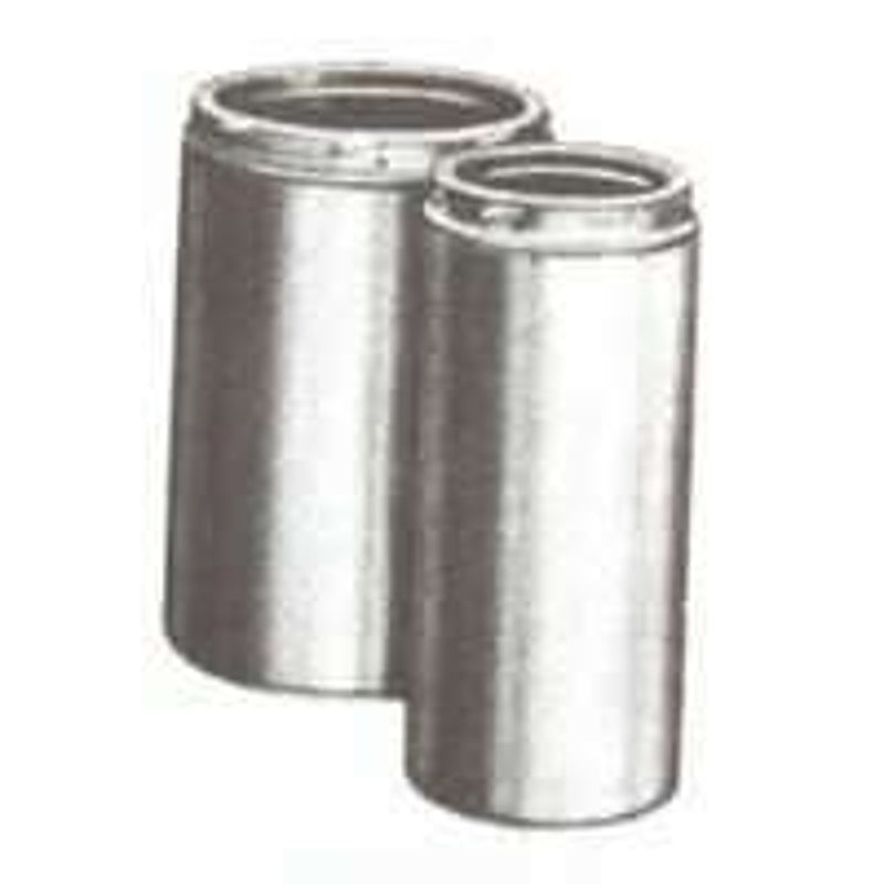 SELKIRK Selkirk 208012 Chimney Pipe, 8 in ID, 10 in OD, 12 in L, Stainless Steel PLUMBING, HEATING & VENTILATION SELKIRK