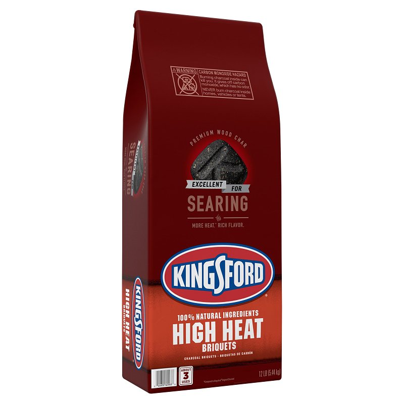 KINGSFORD Kingsford 10044600605835 Charcoal Briquette, 12 lb Bag OUTDOOR LIVING & POWER EQUIPMENT KINGSFORD