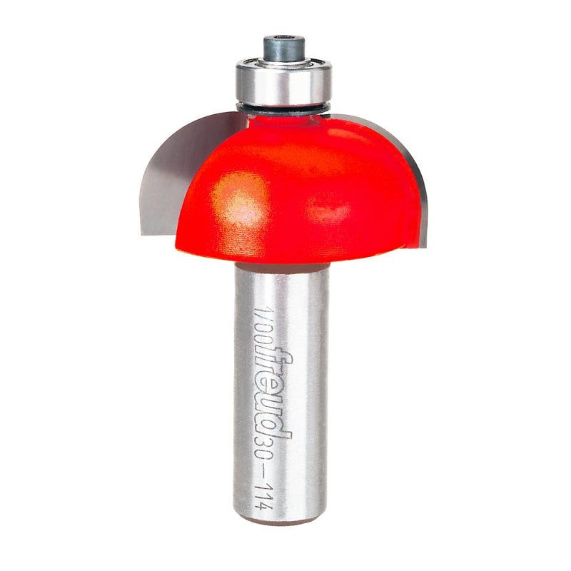 DIABLO Freud 30-114 Router Bit, 1-1/2 in Dia Cutter, 5/8 in L Cutting, 2-1/2 in OAL, 1/2 in Dia Shank, 2-Cutter, Carbide TOOLS DIABLO