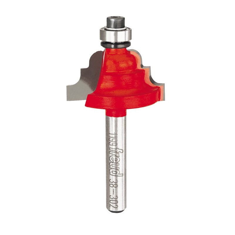 DIABLO Freud 38-302 Router Bit, 1-5/32 in Dia Cutter, 2-3/16 in OAL, 1/4 in Dia Shank, 2-Cutter, Carbide