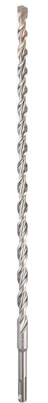 MILWAUKEE Milwaukee M/2 Series 48-20-7477 2-Cutter Rotary Hammer Drill Bit, 1/2 in Dia, 18 in OAL, 4 -Flute, 25/64 in Dia Shank TOOLS MILWAUKEE