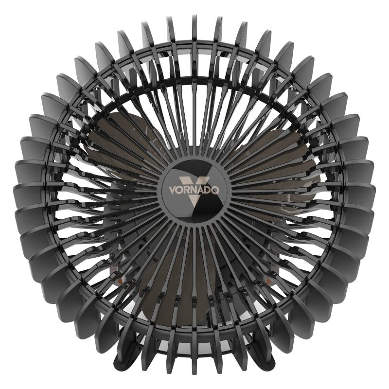 VORNADO AIR Vornado Fly Move FA1-0237-06 Rechargeable Fan, 3-Blade, 3-Speed, Black