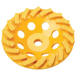 DEWALT DEWALT XP Series DW4772T Cup Grinding Wheel, 4 in Dia, 1-3/16 in Thick, 5/8-11 Arbor, Diamond Abrasive TOOLS DEWALT