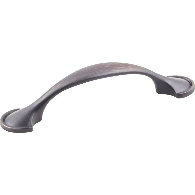 HARDWARE RESOURCES Hardware Resources K4133BORB-8 Cabinet Pull, Brushed Oil-Rubbed Bronze, 4-5/8 in L Handle, 1 in H Handle, Zinc, 8/PK HARDWARE & FARM SUPPLIES HARDWARE RESOURCES