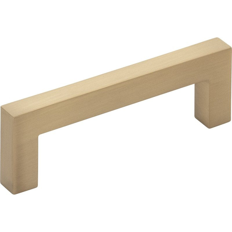 HARDWARE RESOURCES KasaWare K7063SBZ-2 Square Bar Cabinet Pull, 3-3/8 in L Handle, 1-1/8 in Projection, Zinc, Satin Bronze HARDWARE & FARM SUPPLIES HARDWARE RESOURCES