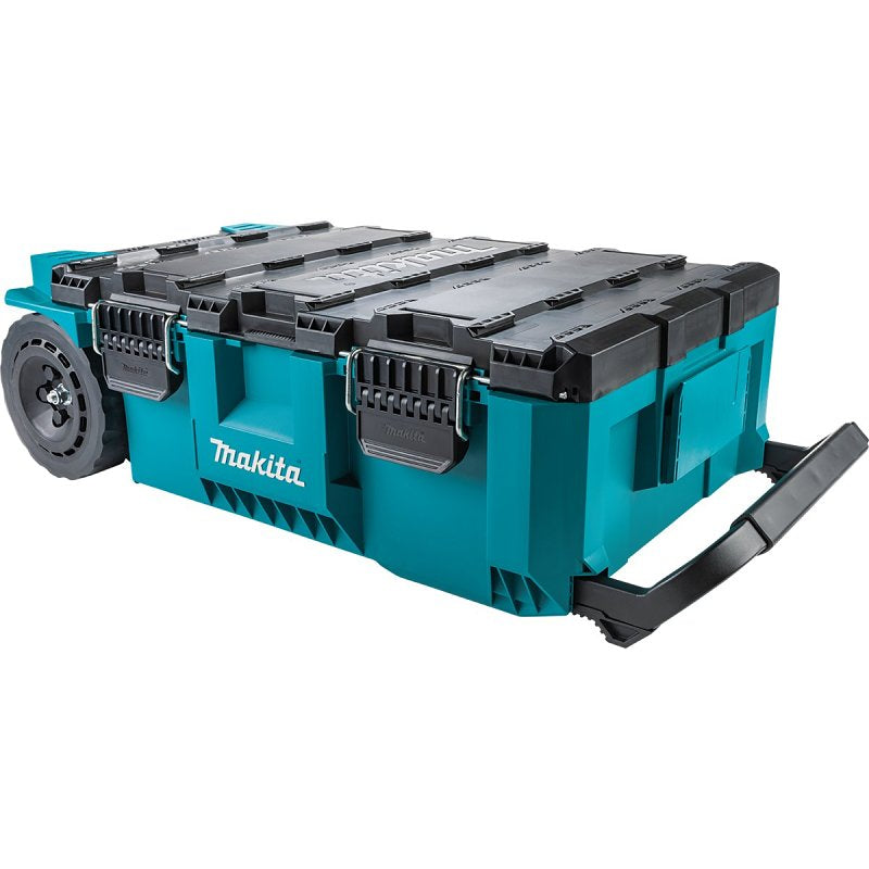 MAKITA Makita T-90009 Rolling Tool Chest, 250 lb, 19.09 in OAW, 8.51 in OAH, 30.07 in OAD, Copolymer/Plastic/Resin, Teal TOOLS MAKITA