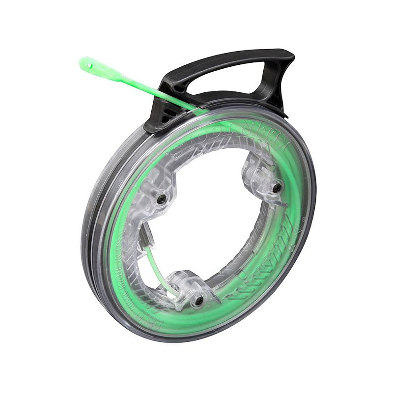 KLEIN Klein Tools 50550 Glow-in-the-Dark Fish Tape, 0.153 in Tape, 20 ft L Tape, Fiberglass Tape, Clear/White Case ELECTRICAL KLEIN