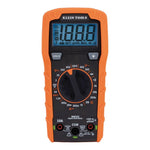 KLEIN Klein Tools MM325 Digital Multimeter, 600 VAC/VDC, 10 A, LCD Display, Black/Orange ELECTRICAL KLEIN