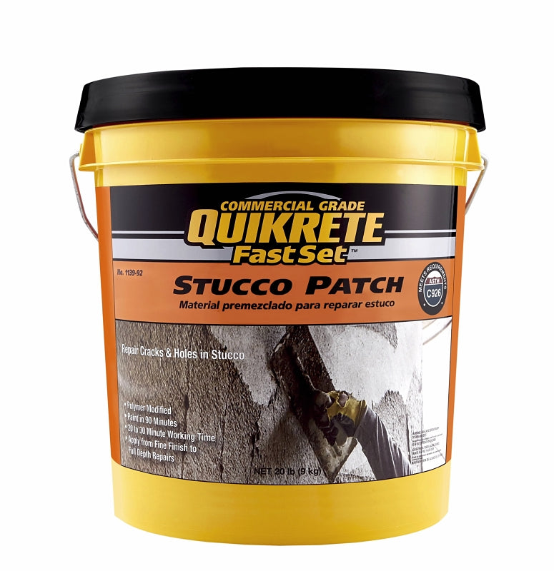 QUIKRETE Quikrete 113976 Cement Patch, Gray, 20 lb Pail PAINT QUIKRETE