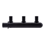 SHARKBITE SharkBite UPMPT3C Multi-Port Closed Pipe Tee, 3-Inlet, 3/4 in Inlet, 1/2 in Outlet, Acudel Polymer PLUMBING, HEATING & VENTILATION SHARKBITE